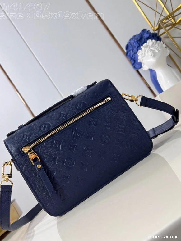 Official oldcobbler METIS-25*19*7cm VUITTON POCHETTE LOUIS 0725